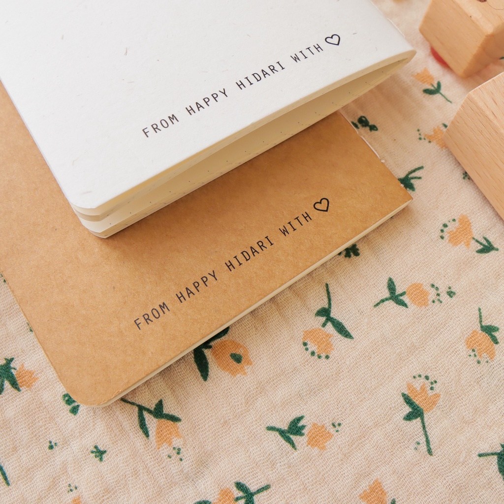 Sổ Mini và Set Trang Trí Bìa Sổ - Hidari