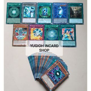 ẢNH THẬT]COMBO 5 LÁ MA PHÁP ORICHALCOS + BỘ BÀI ORICHACOS = 63 LÁ BÀI IN]