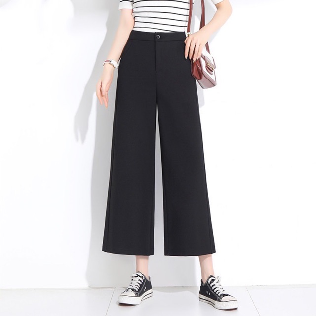 Quần culotes ống rộng