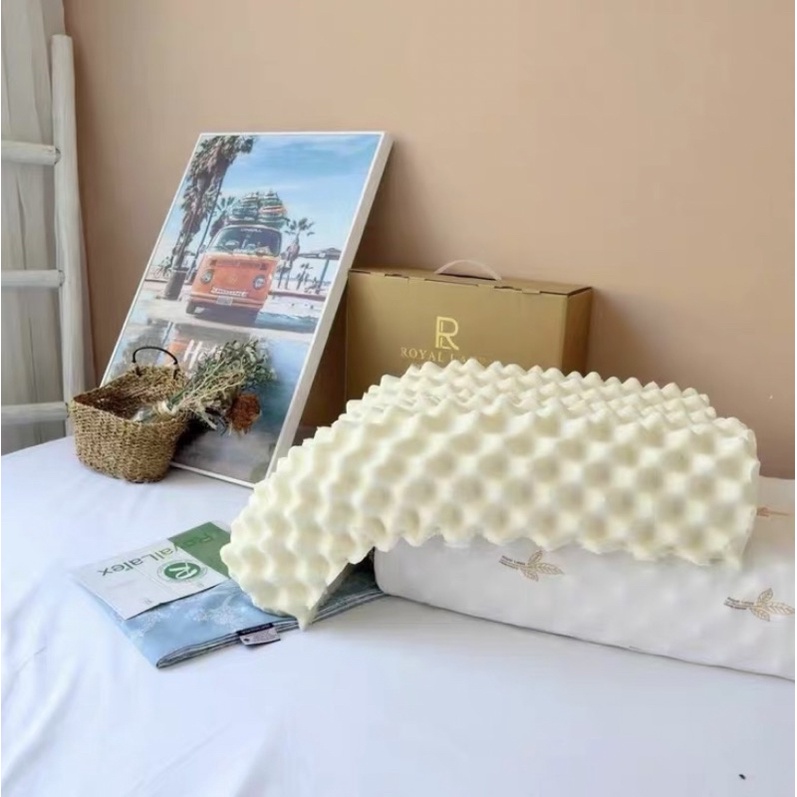 Ruột gối cao su non nguyên chất 100% từ mủ cao su non thiên nhiên, đàn hồi tốt, chống đau cô moi vai gáy