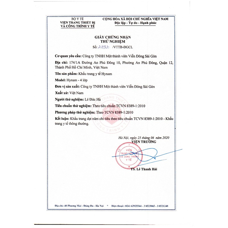 Khẩu trang y tế 4 lớp Hynam - Giấy lọc kháng khuẩn - Hiệu suất lọc BFE 97% - (50 cái/ hộp) | BigBuy360 - bigbuy360.vn