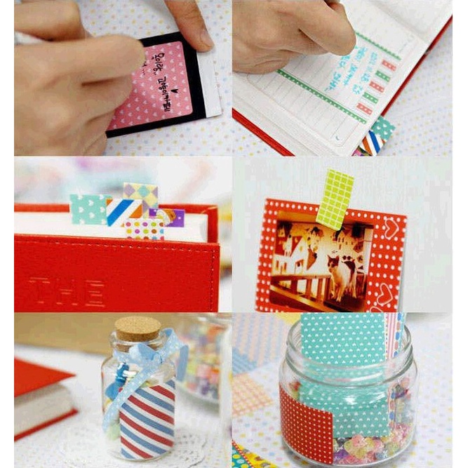 Sét 20 tờ giấy dán ảnh polaroid, nhãn dán trang trí ảnh sticker khung ảnh 6x9 miếng phim dán khung ảnh polaroid