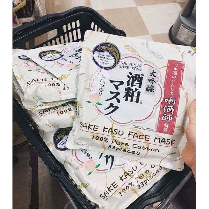 Mặt nạ ủ trắng SAKE NHẬT BẢN giảm giá cực sốc ( hàng bill) | BigBuy360 - bigbuy360.vn