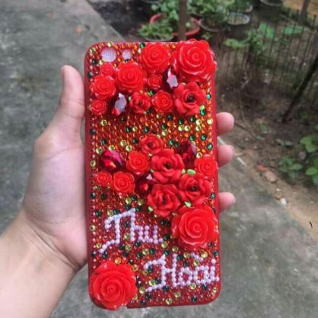 Ốp điện thoại đinh đá mẫu Cho tất cả các dòng điện thoại