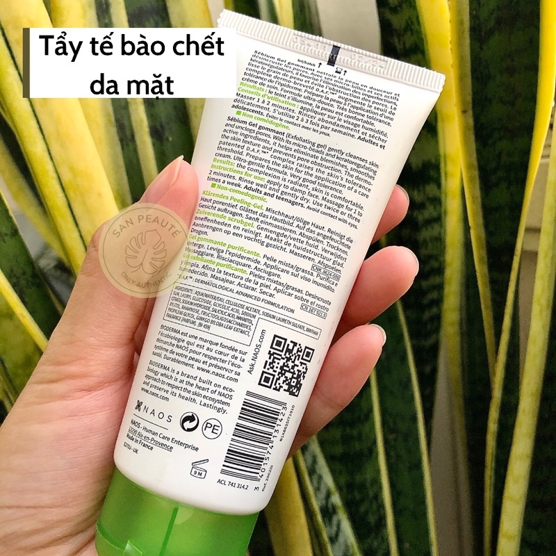 Tẩy tế bào chết Sebium Gel Gommant 100ml