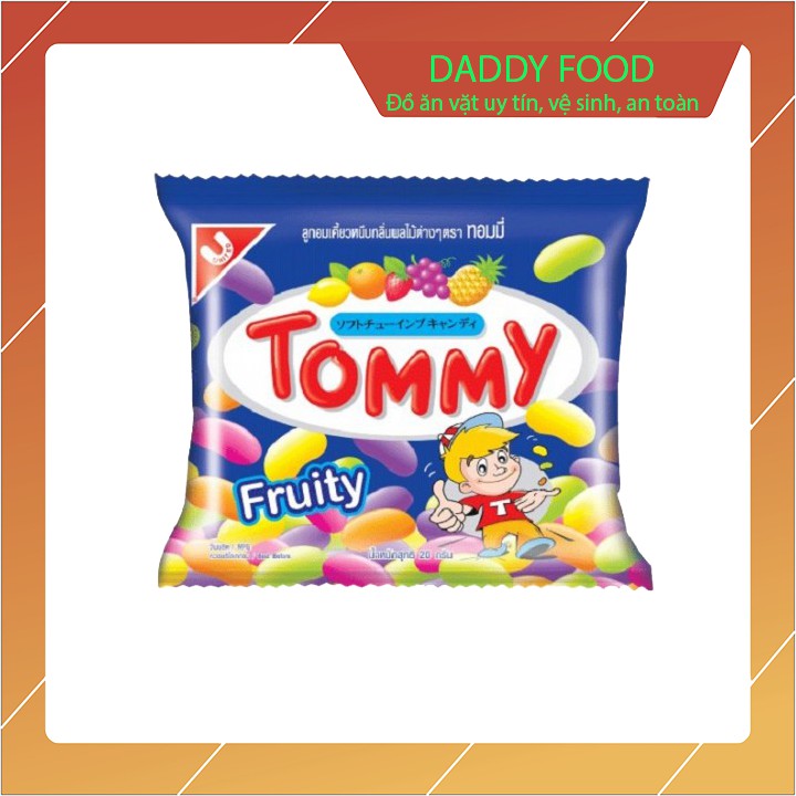 Combo 2 gói kẹo dẻo hương trái cây thái lan tommy hàng mới