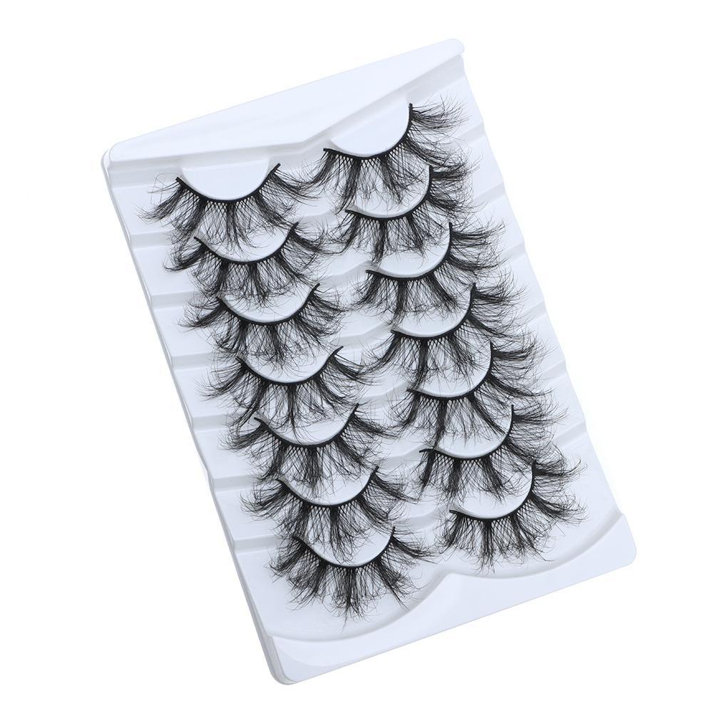 Set 7 Cặp Lông Mi Giả Mềm Mại Có Thể Tái Sử Dụng MIH SKONHED