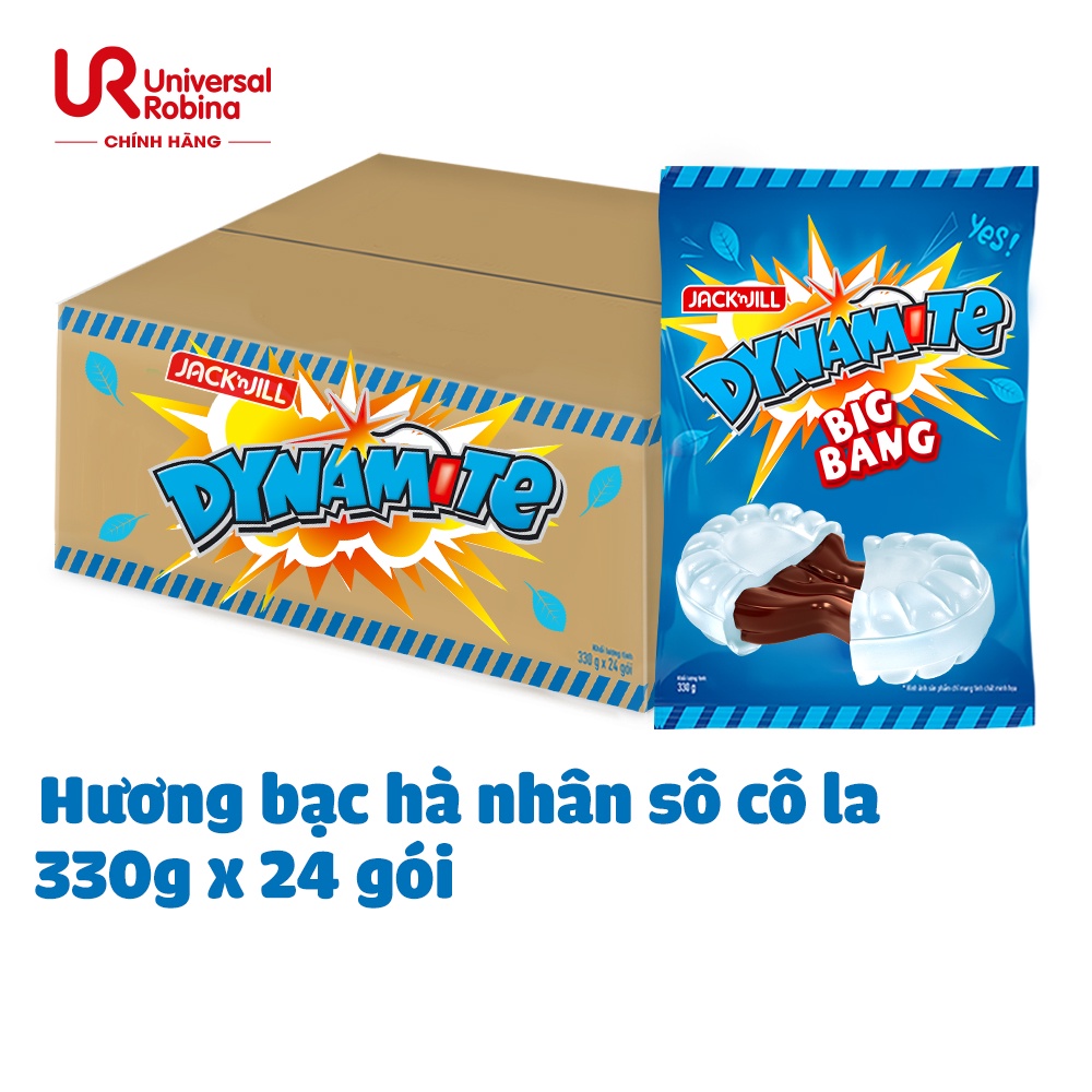 Kẹo Cứng Dynamite Bigbang hương bạc hà nhân sôcôla 330g