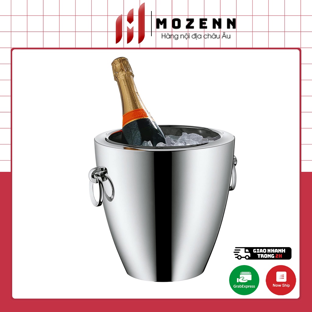 Xô đựng đá ướp lạnh rượu WMF Jette Champagnerkühler, bình giữ lạnh rượu full hộp, nhập Đức chính hãng