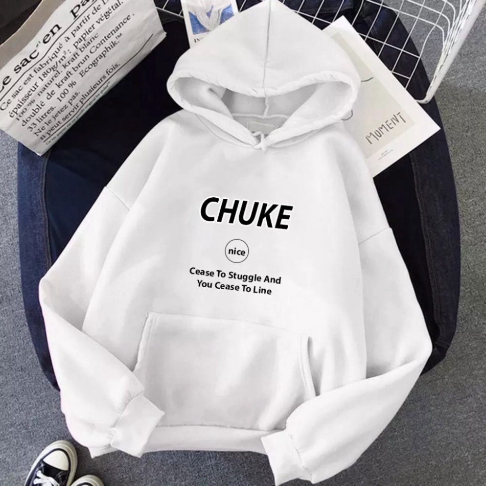 Áo Khoác Hoodie Form Rộng Sweater Nỉ Ulzzang CHU.KE Hot Trend Thời Trang Thu Đông Siêu Đẹp | CHU.KE | BigBuy360 - bigbuy360.vn