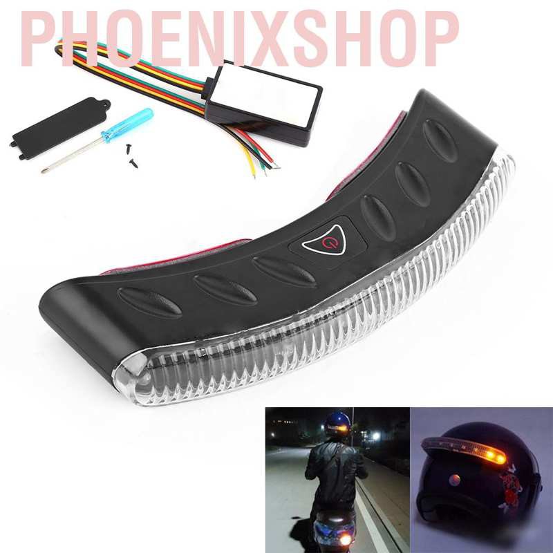 Mũ Bảo Hiểm Tích Hợp Đèn Led 8 Bóng Cho Xe Mô Tô