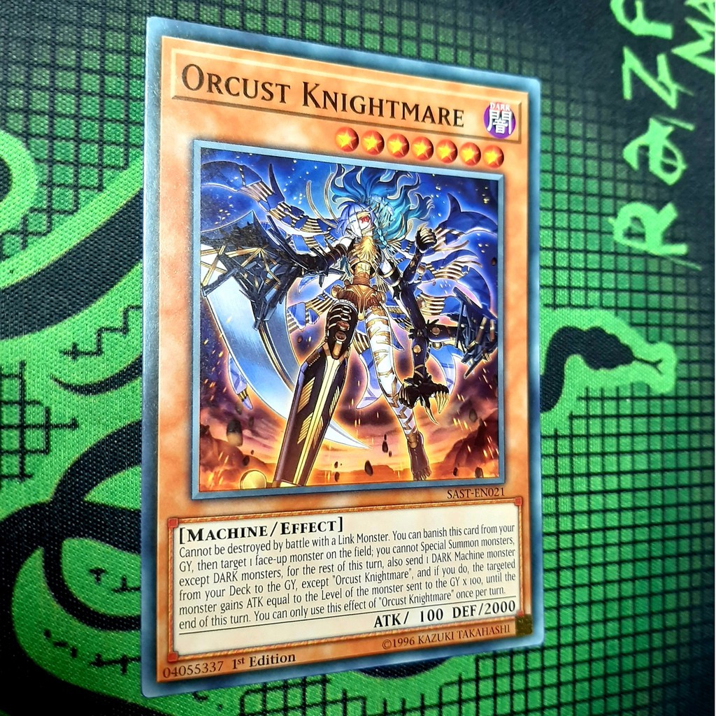 THẺ BÀI YUGIOH ORCUST KNIGHTMARE SAST