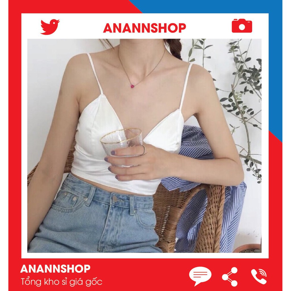 Áo Lót Bra Nữ Chất Liệu Phi Bóng Không Gọng Hai Dây Móc Cài Sau Bản To Ôm Và Đẩy Ngực Có Đệm Nâng Ngực 264