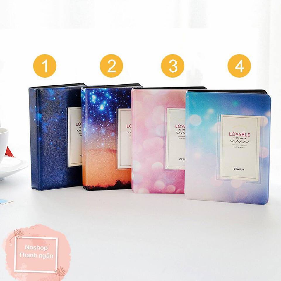 ALbum Polaroid Mẫu Mới 64 Ảnh