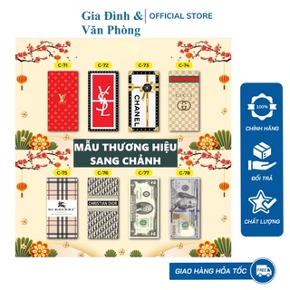 Bao Lì Xì Tết 2022 Giấy Dày C150 Mẫu Thương Hiệu Sang Chảnh