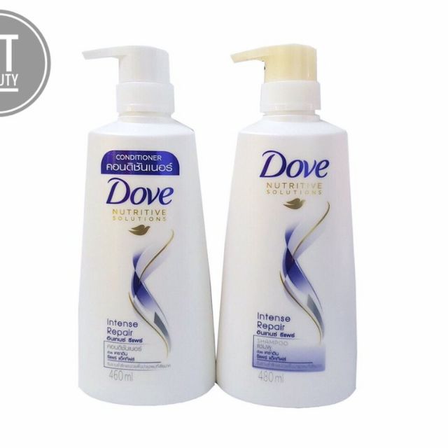 Cặp dầu gội và dầu xả dove