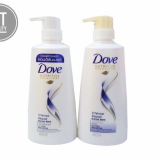 Cặp dầu gội và dầu xả dove