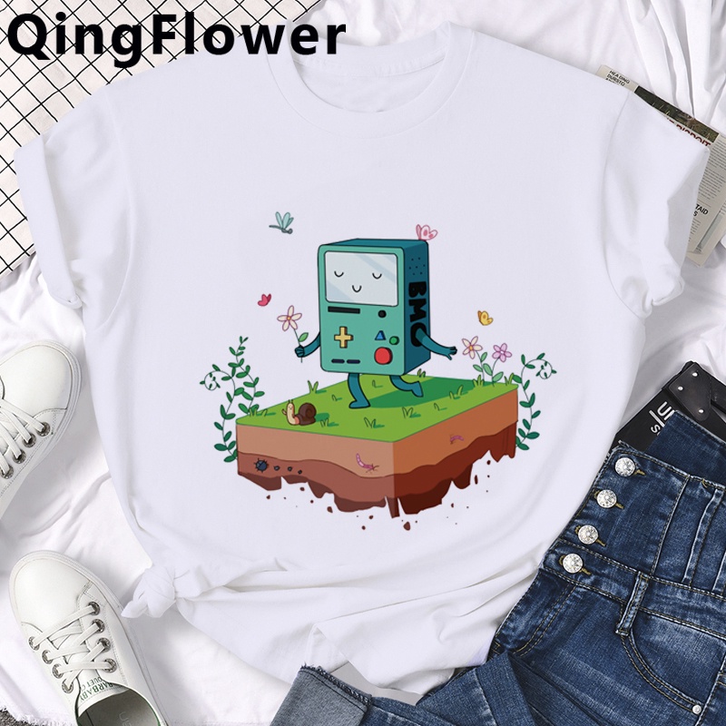 Áo Thun Tay Ngắn In Hình Công Chúa Bubblegum Rock Adventure Time Dễ Thương Vui Nhộn Phong Cách Hip Hop Cho Nam Và Nữ