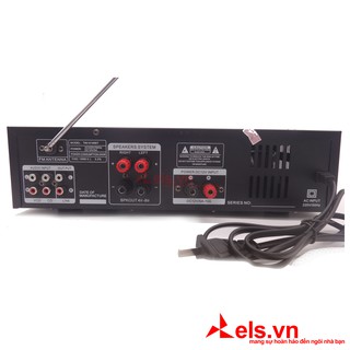 Âm ly 220V/12V Bluetooth Sunbuck 6188BT