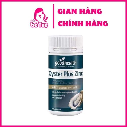 Tinh chất hàu Úc Oyster Plus Zinc Goodhealth 60 viên - Tăng cường sinh lực
