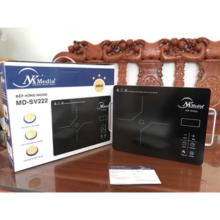 Bếp hồng ngoại-bếp đơn nk-media md-sv222-công suất 2000ư-bảo hành 12 tháng
