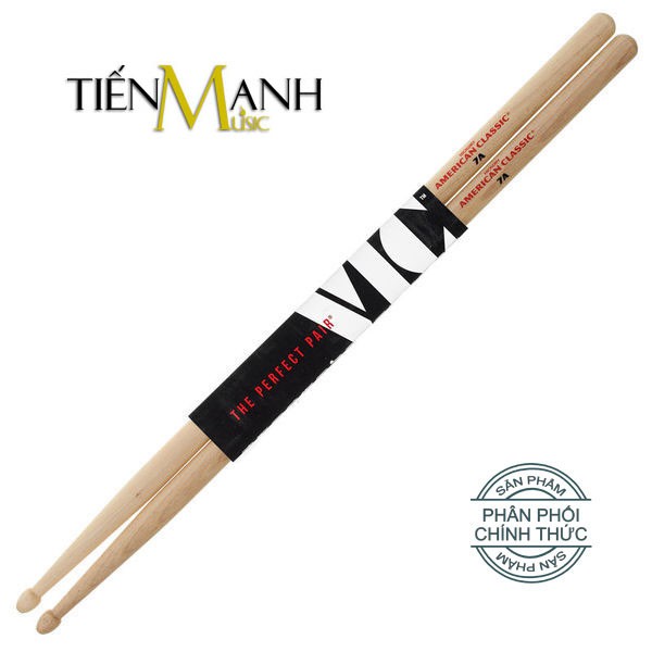 [Chính Hãng] Dùi Trống Vic Firth 7A - American Classic Hickory Drumsticks