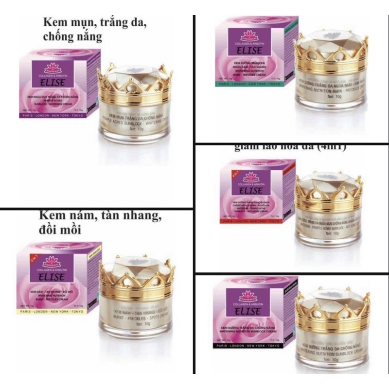 Kem Dưỡng Da Mặt ELISE- Mp Thảo Dược Hoa Sen