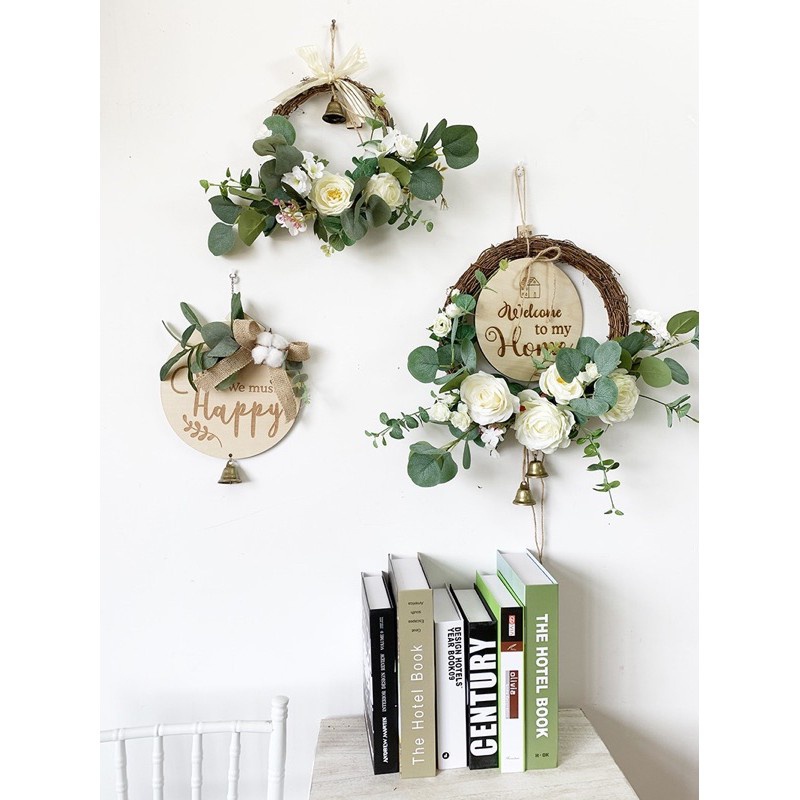 Cây Lá Giả - Lá Táo Lá Bạch Đàn Trang Trí