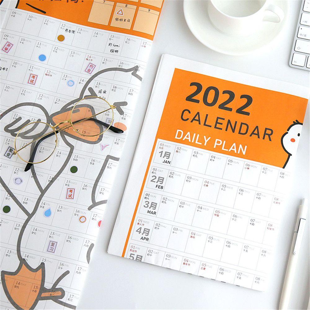 Lịch Để Bàn Năm 2022 Họa Tiết Hoạt Hình Dễ Thương Bắt Mắt