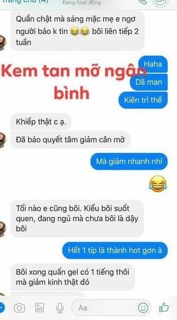 Combo 5 kem tan mỡ