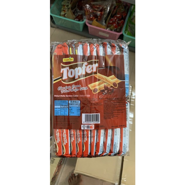 Bánh Quy Topfer Thái Nhân Socola - Sữa Siêu Ngon - Gói 40 Cái