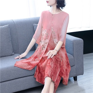 Váy đầm trung niên nữ thiết kế cao cấp