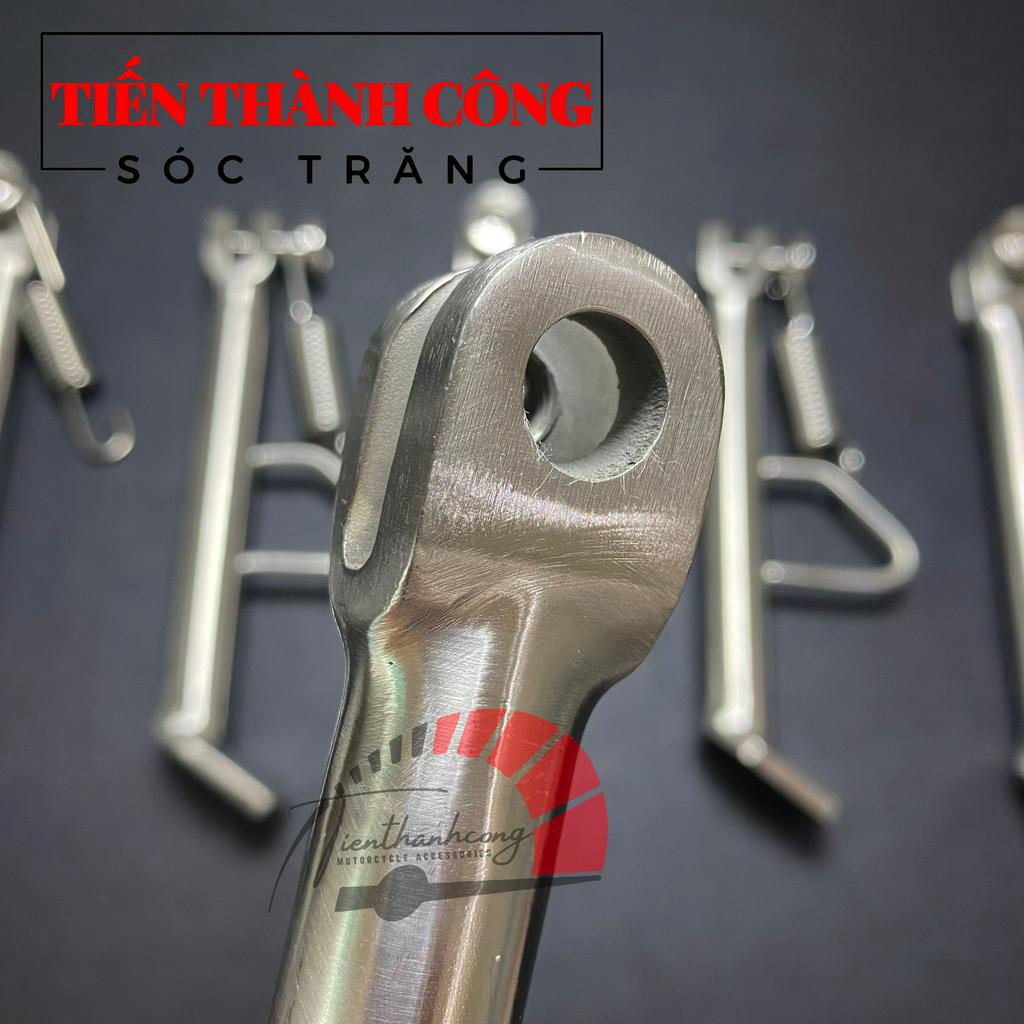 Chân chống nghiêng INOX 304 dùng cho nhiều dòng xe
