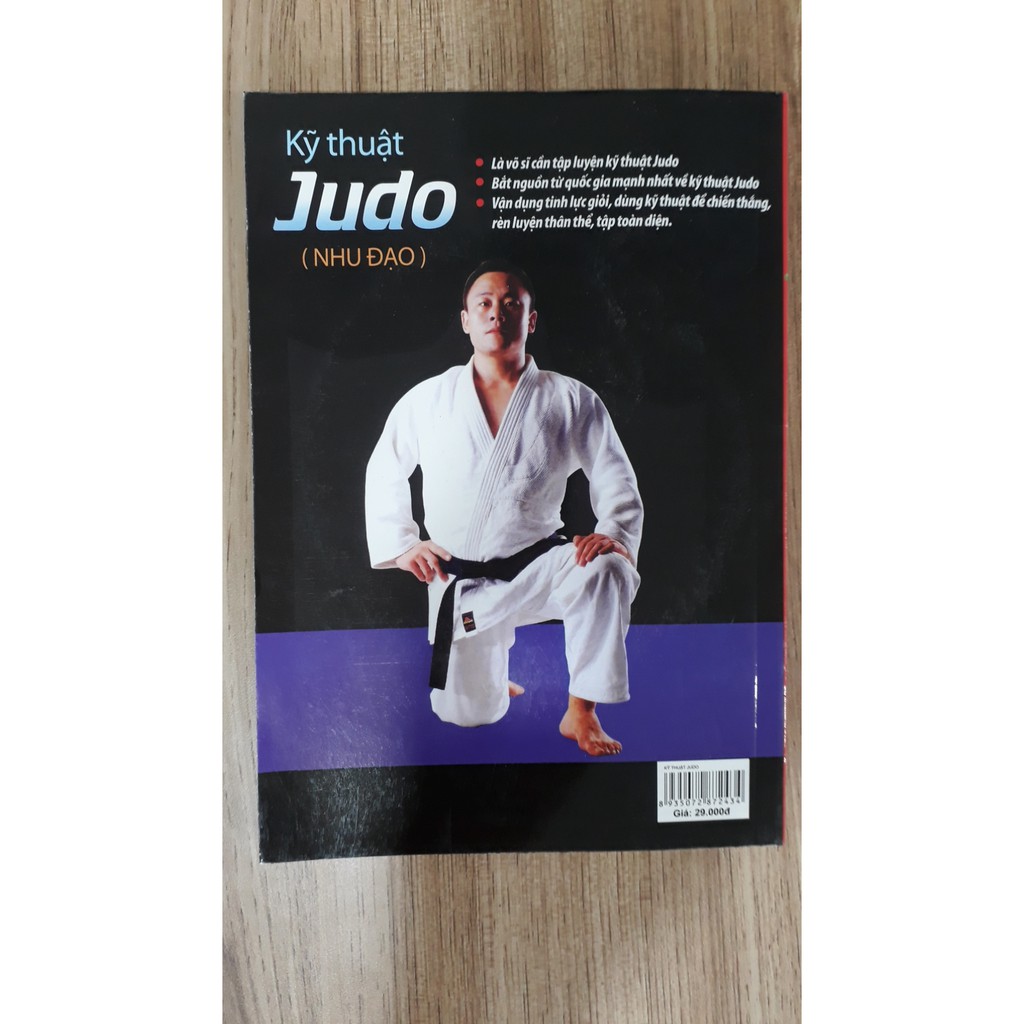 Sách - Kỹ Thuật Judo (Nhu Đạo) (Có CD) - 8935072872434