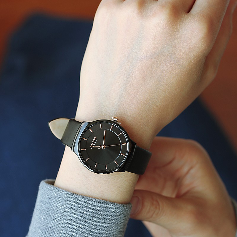 Julius Official | Đồng hồ nữ Julius JA-1156 dây da size 32