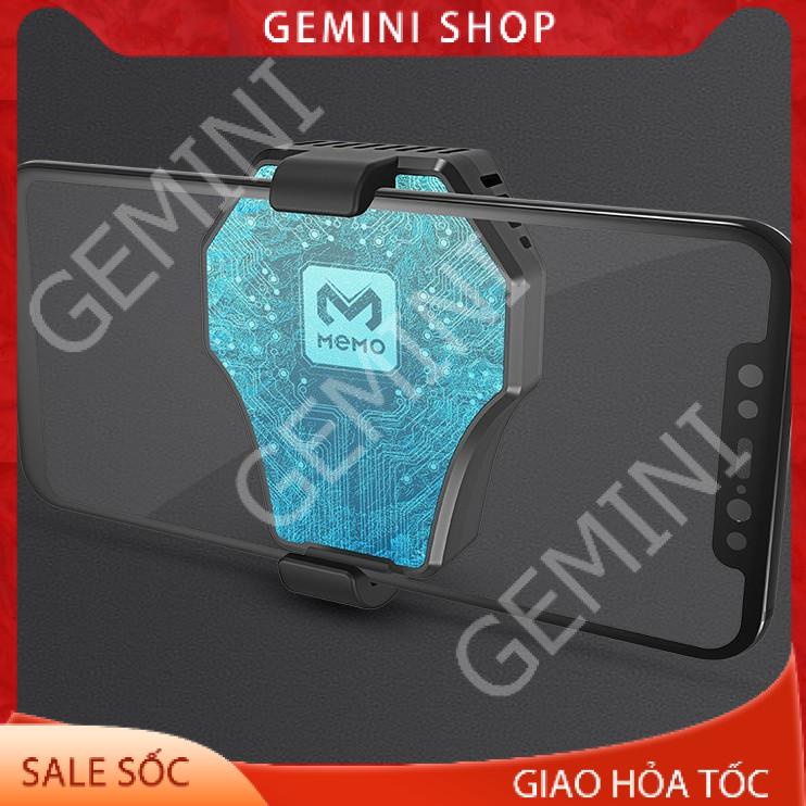 Quạt tản nhiệt gaming Memo DL01 cho điện thoại, tản nhiệt sò lạnh siêu mát Gemini Shop