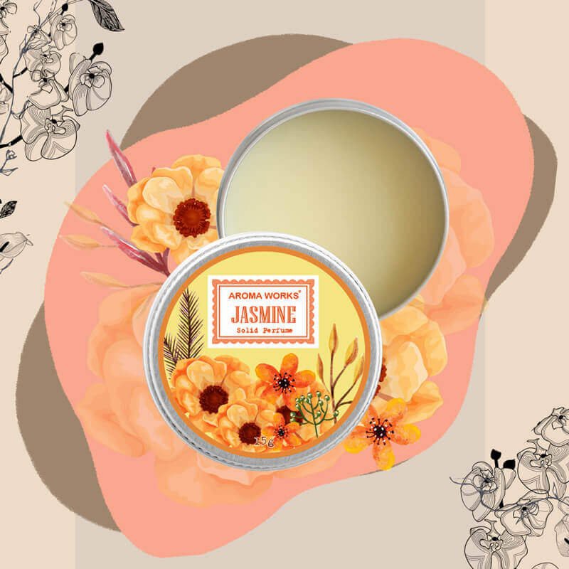 Nước Hoa Khô Aroma Works Solid Perfume 15g - Jasmine