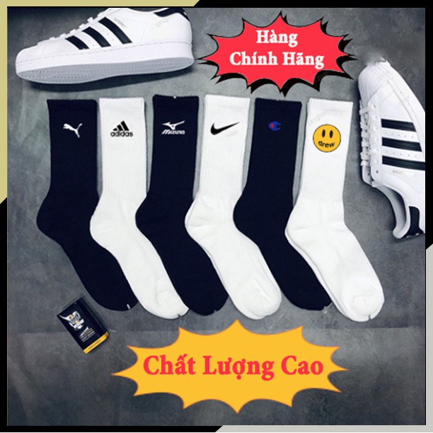 Tất,vớ dệt kim,thể thao,đá bóng,tennis,thời trang nam nữ,Nike,Adidas,Drew,Puma,Champion,Mizuno,Jordan cao cấp giá tốt.