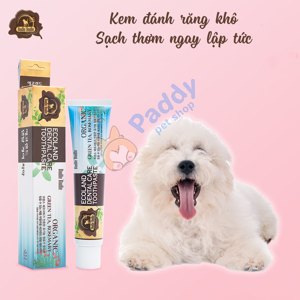 Kem Đánh Răng Budle Thảo Dược Ăn Được Cho Chó