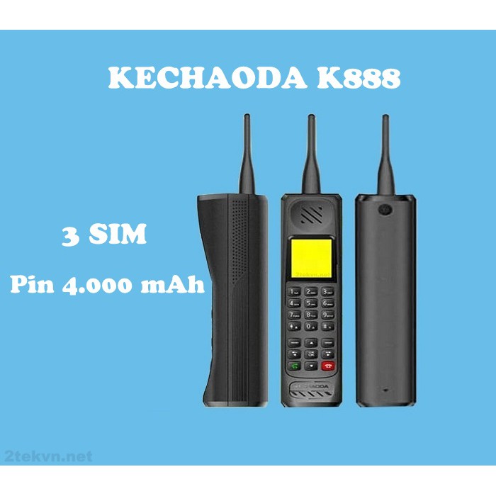 [Cực khủng] Điện thoại 3 sim phin khủng giá rẻ Kechaoda K888-Bảo hành 1 năm | BigBuy360 - bigbuy360.vn