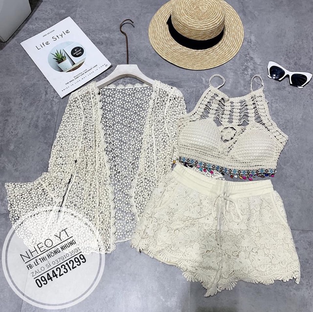 Áo Kimono đi biển