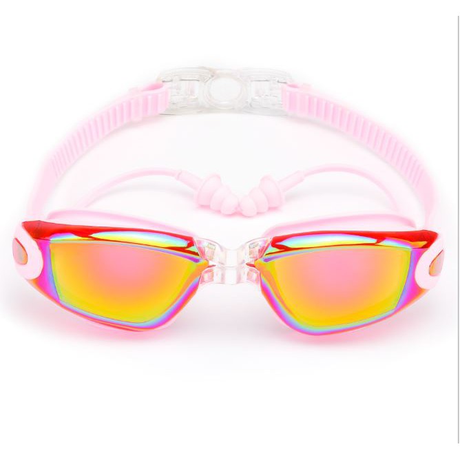 Kính Bơi Tráng Gương Chống Mờ,Chống UV,Chống Nước XH7000DR. Đại Nam Sport + Kèm Bịt Tai Silicon
