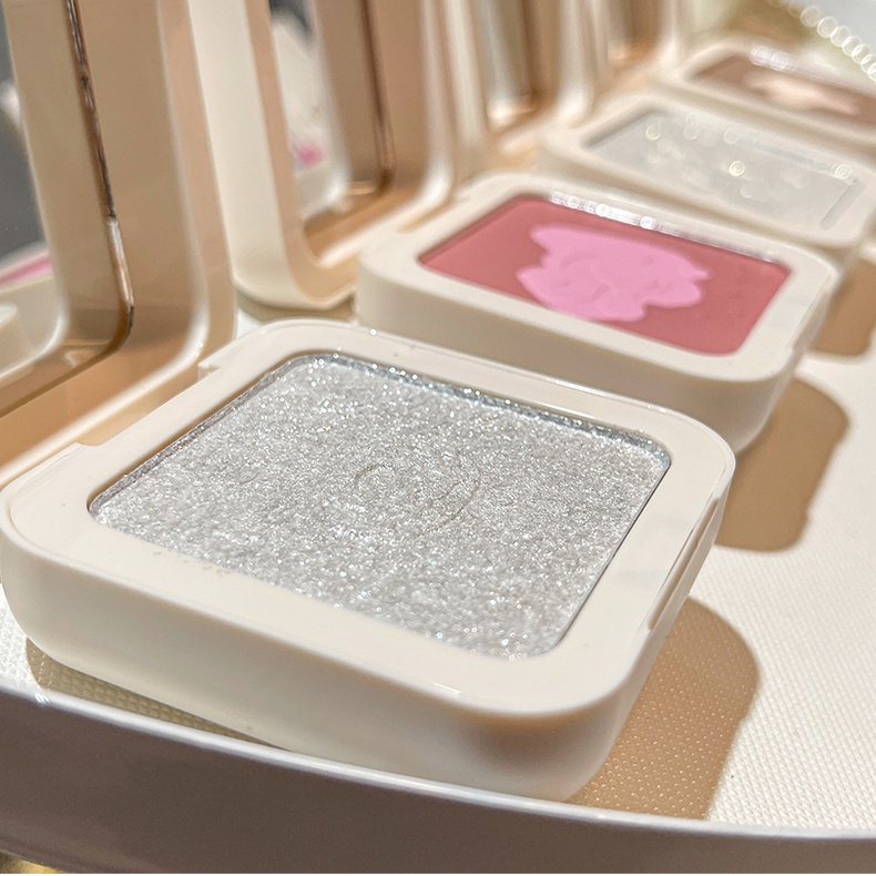 Bảng phấn bắt sáng XIXI 4 màu tông nhũ kim tuyến trang điểm mặt | BigBuy360 - bigbuy360.vn