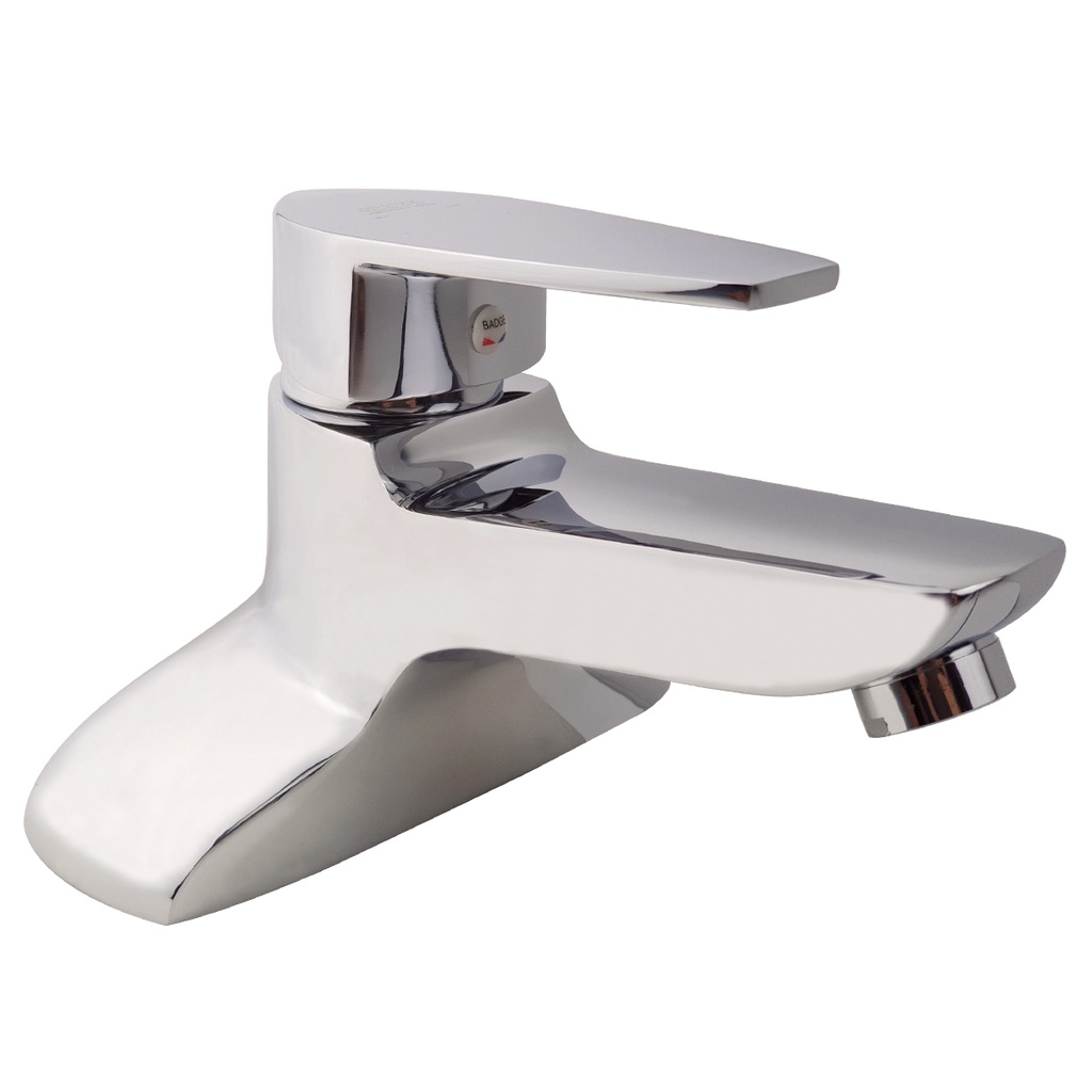 Vòi Lavabo nóng lạnh 2 chân Đồng mạ Chrome Eurolife EL-SUN03 (Trắng bạc)