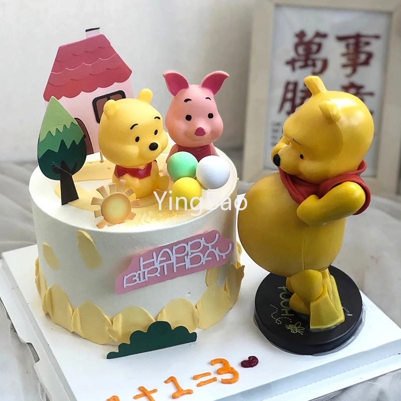 Mô Hình Nhân Vật Hoạt Hình Disney Trang Trí Bánh Kem