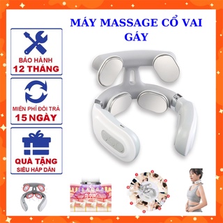 [XẢ] Máy massage cổ vai gáy cao cấp công nghệ nhật bản pin 2000 mah