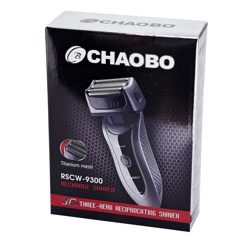 máy cạo râu khô 3 lưỡi chaobo 9300