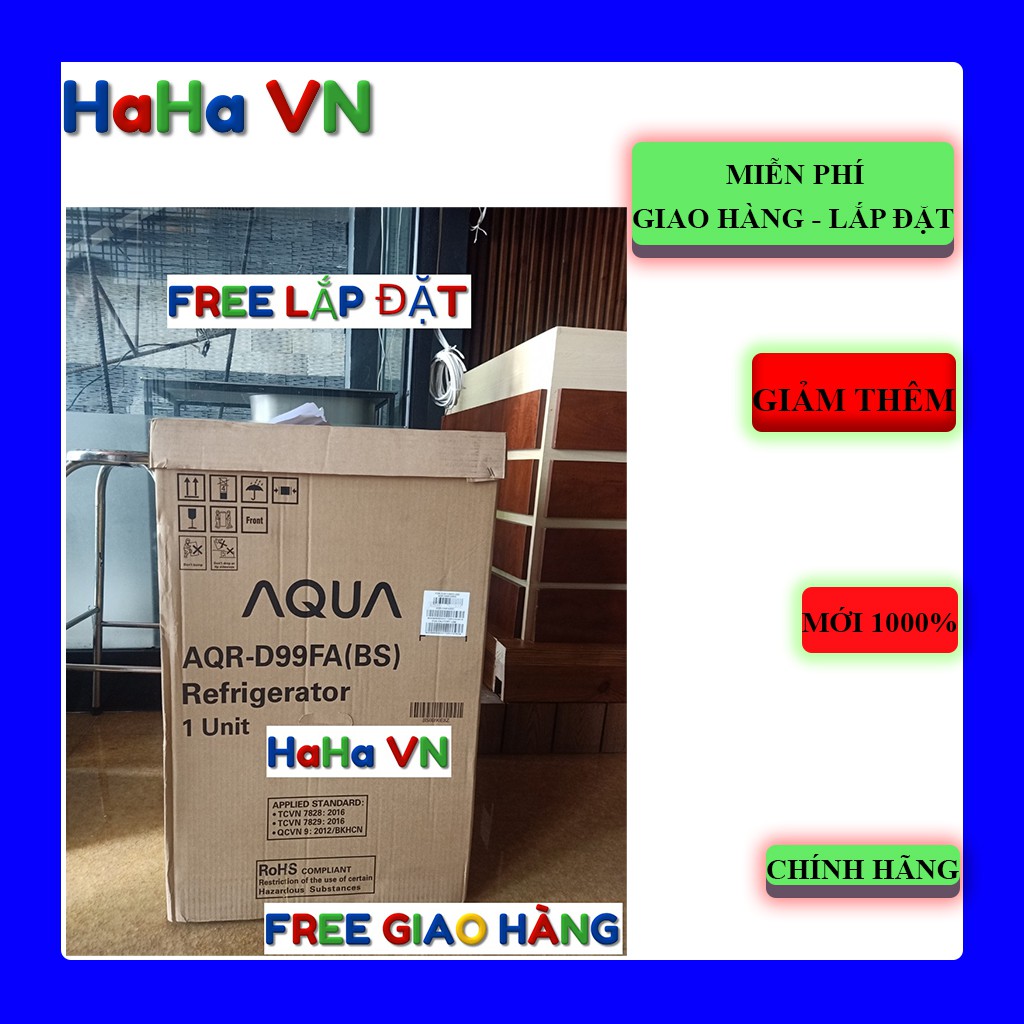 Tủ lạnh Aqua 90 lít AQR-D99FA(BS)