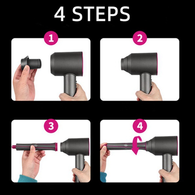 Đầu Nối Ống Uốn Tóc Tự Động Chuyên Dụng Cho Dyson