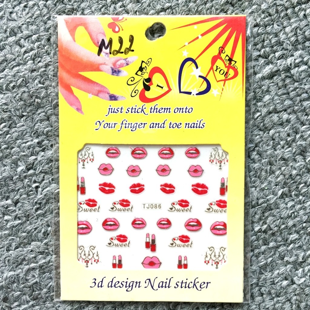 Dán móng tay - Nail Sticker M22